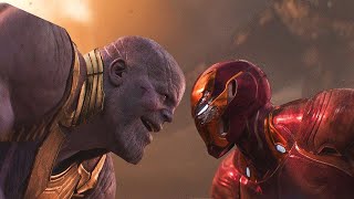 Yenilmezler Sonsuzluk Savaşı Tony Stark vs Thanos HD.