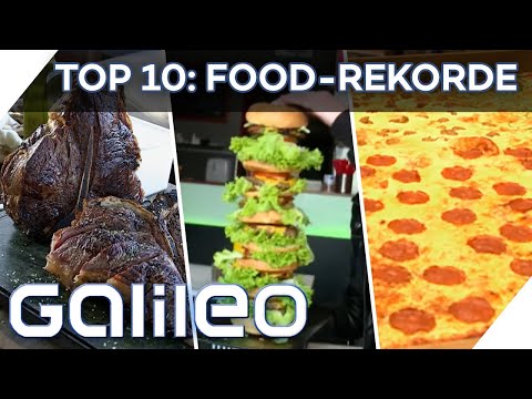 Play this video XXL-Food-Rekorde Vom schwersten Steak bis zur grten Pizza!   Galileo 360  ProSieben
