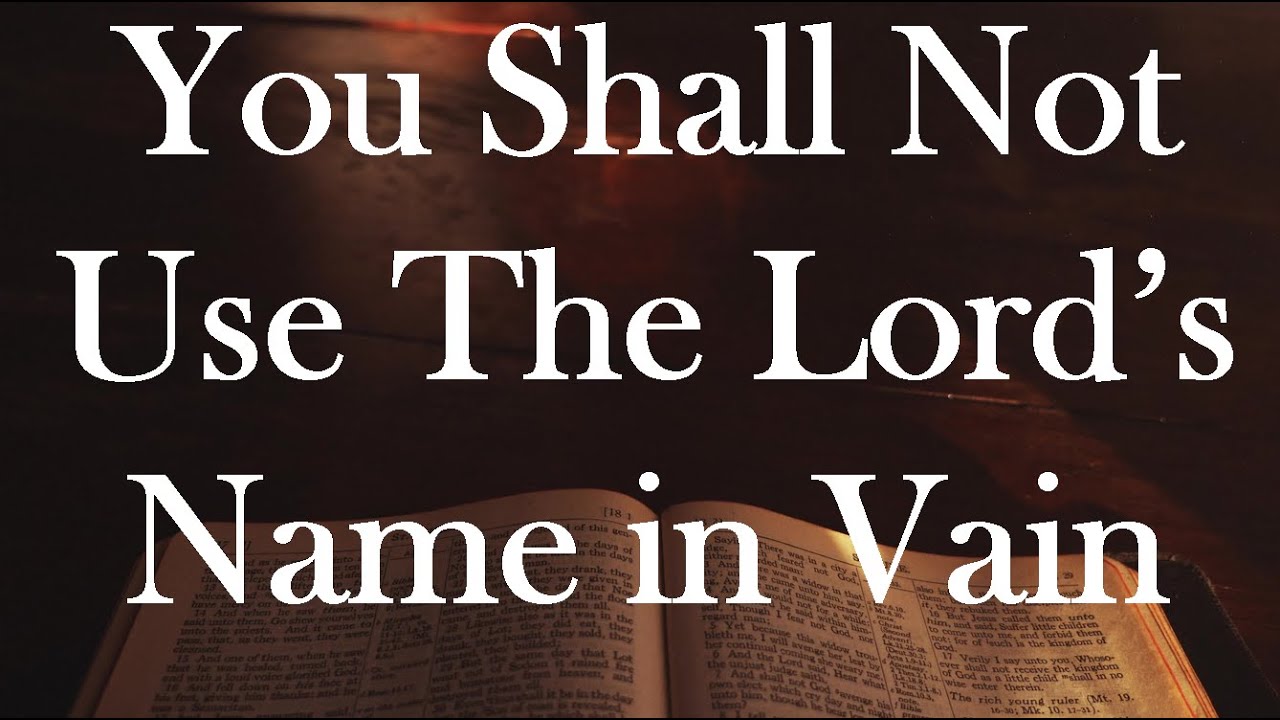 LCF Livestream February 13th, 2022 // You Shall Not Use The Lord's Name In Vain