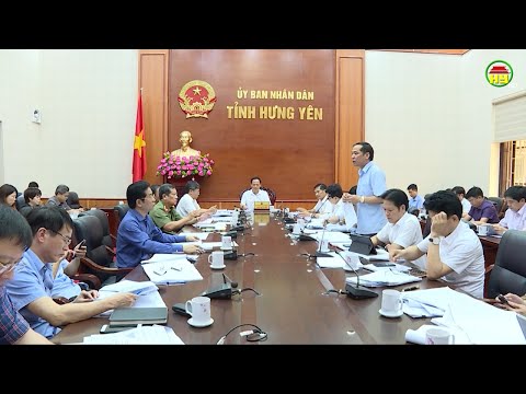 UBND tỉnh họp giao ban
