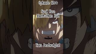 Sanjis Secret Power Revealed? The Motivation Haki