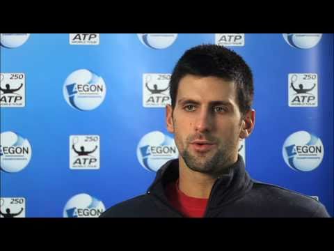 Novak ジョコビッチ will play AEGON Championships 2011