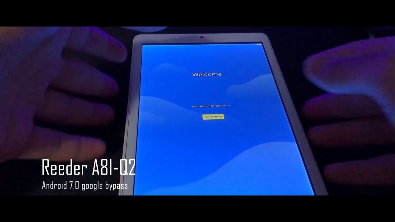 Reeder A8İ Q2 Android 7.0 Google Frp bypass Reeder A8İ Q2 Android 7.0 Google Frp bypass