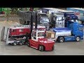 RC Truck loading Station Woodstack and a Locomotive Fascination RC Model 2018 Friedrichshafen RC Truck loading Station Woodstack and a Locomotive Fascination RC Model 2018 Friedrichshafen