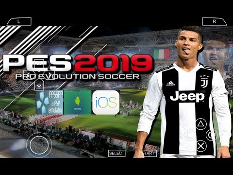PES 2019 PSP (PPSSPP / iOS / ANDROID) New Transfers, Kits, Faces Atualizado Download ISO