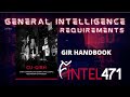 The Cyber Underground General Intelligence Requirements Framework by Intel 471