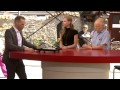 Almedalen 2013 - Hanna Wagenius (C) och Per Johansson debatterar legalisering av cannabis