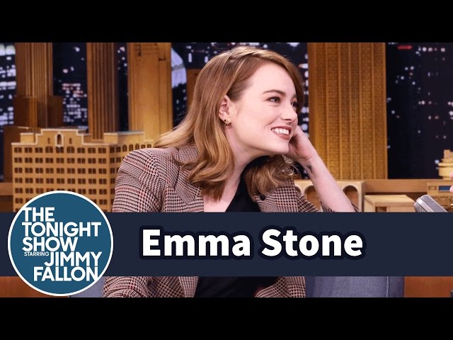 Jimmy Fallon Has To Guess What Emma Stone Is Whispering - Video