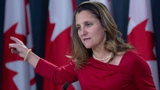 Freeland: 'Have not been able to make contact' with another Canadian in China