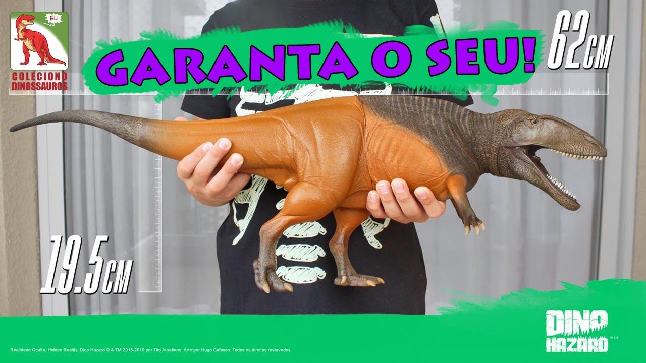 A Campanha Dino Hazard TÁ ACABANDO!!! Corre garantir seu Carcarodontossauro!