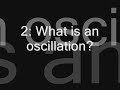 oscillation