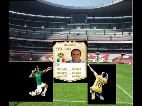Fifa 15 Ultimate Team Cuauhtemoc Blanco Goal Compilation - YouTube