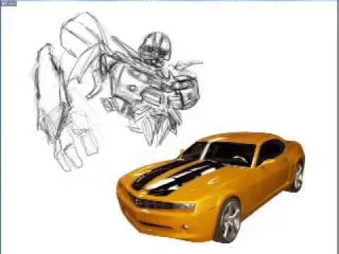BUMBLEBEE - Speed Painting by Nico Di Mattia