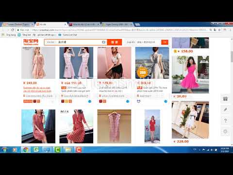 Hướng dẫn xem trang web taobao bằng tiếng việt