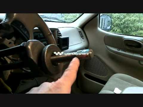 How to remove ford escort steering wheel