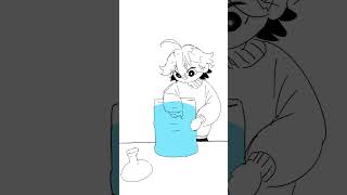 Water With A Toothpick (Animation) #Animation