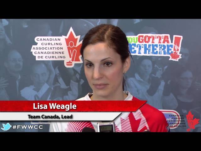 Media Scrum Draw 16 - 2014 Ford World Women's Curling Championship