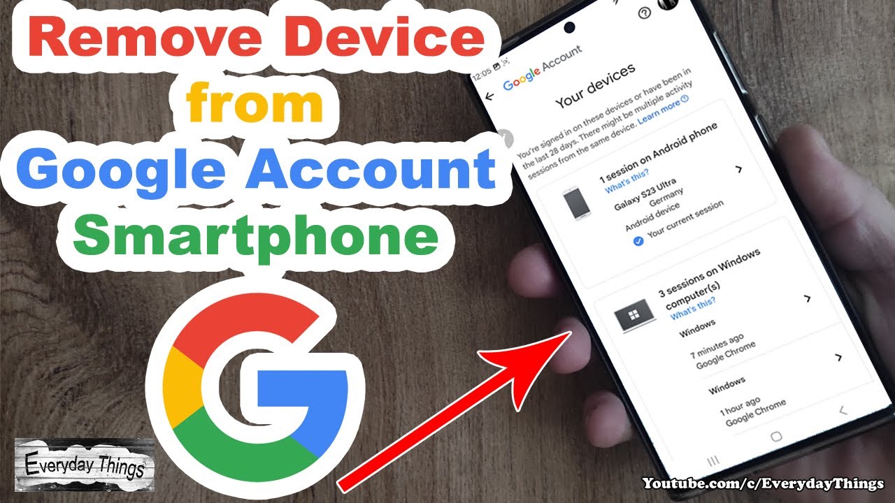 How to Remove a Device from Google Account on Smartphone How to Remove a Device from Google Account on Smartphone