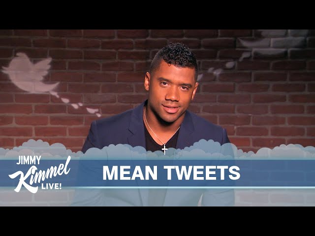 NFL Stars Read Mean Tweets About Themselves - Video