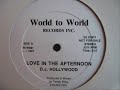 D.J. Hollywood - Love In The Afternoon