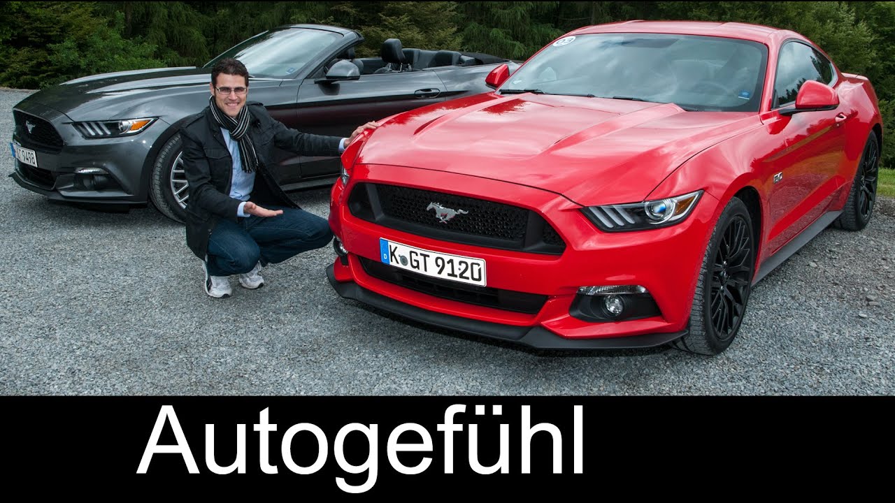 FULL REVIEW all-new Ford Mustang Fastback V8 & Convertible ...