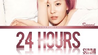 Sunmi (선미) - 24 hours (24시간이 모자라) Lyrics [Color Coded Han/Rom/Eng]