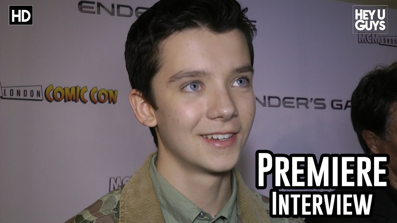 ASA BUTTERFIELD Interview - Enders Game QandA - YouTube