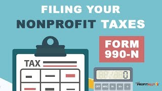 How To File Your Nonprofit Taxes