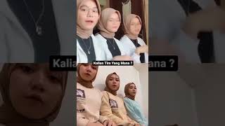 Tiktok viral Kembar tiga | Dita Dina Dini vs Kakak Ayank Adek part 2