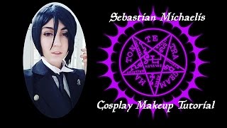 Sebastian Michaelis| Cosplay Makeup tutorial | Black Butler
