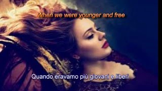 Adele - Hallo - Sottotitoli EN trad. ITA