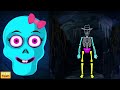 The Funny Skeleton Dance | Learn Colors For Children & Nursery Rhymes by Teehee Town