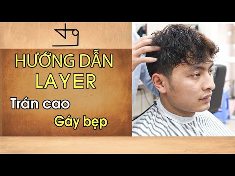Hướng Dẫn Cắt Layer Gáy Bẹp Và Trán Cao TƯỜNG BARBER