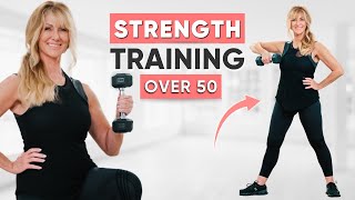 Beginner Strength Training At Home 30 Minute Full Body Workout Over 50