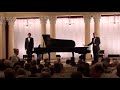 Видео Rutsinski-Begma piano duo Poulenc, Ravel, Arutiunian