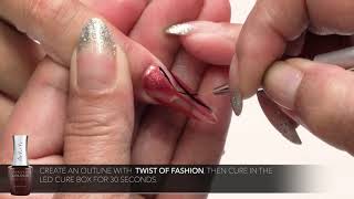 Nail Art How-To: "Wrapped In Mystery"