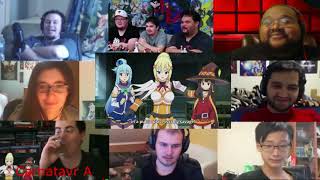 Konosuba Episode 3 reaction mashup