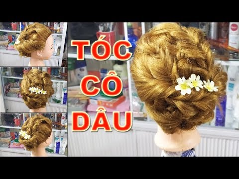 Tóc Búi Thấp Cổ Điển - Kiểu búi tóc cô dâu trong ngày cưới, đơn giản mà sang trọng! Kiểu tóc thứ 54