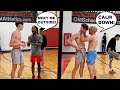 My Brother Almost FOUGHT This Dude! Indoor 5v5 Basketball!