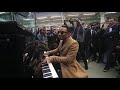 JOHN LEGEND PERFORMS ORDINARY PEOPLE AT ST PANCRAS INTERNATIONAL STATION #3 JOHN LEGEND PERFORMS ORDINARY PEOPLE AT ST PANCRAS INTERNATIONAL STATION #2