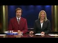 Raw: Ron Burgundy Anchors ND Newscast