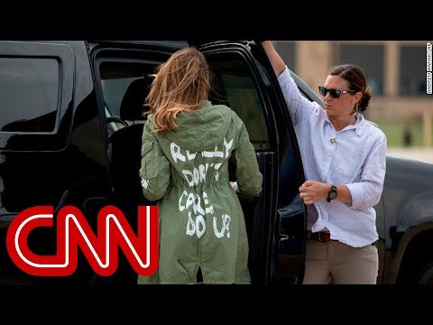 Trump tweets: Melania's jacket was message to media