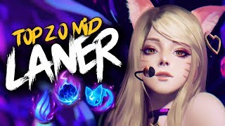Top 20 MID LANER Plays #19 | League Of Legends