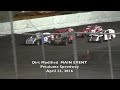 Dirt Modified  MAIN  4-23-16  Petaluma Speedway