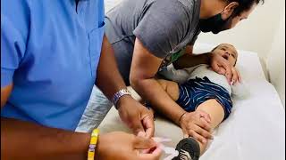 Cute Baby Getting Shots 15 Months Vaccination Shots Vaccination Videos Kids Videos