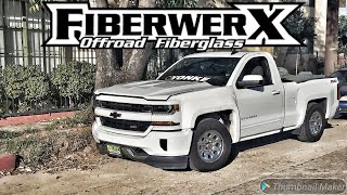 How To Install Fiberwerx Fibergl Fenders On A 2016 Chevy Silverado Z71 Truck