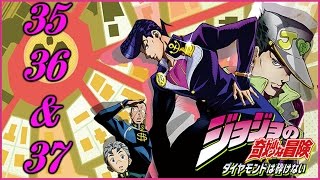 Anime Reactions/With A Friend(s):Jojo's Bizarre Adventure Diamond Is Unbreakable- Episode 35-37