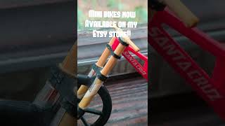Mini Mountain Bikes Now Available On Etsy Finger Bike Drop