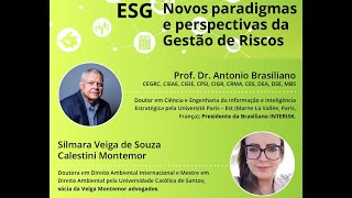 Webinar ESG: Novos paradigmas e perspectivas da Gestão de Riscos