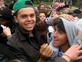 The Janoskians Being Mobbed At Hyde Park 23/02/13